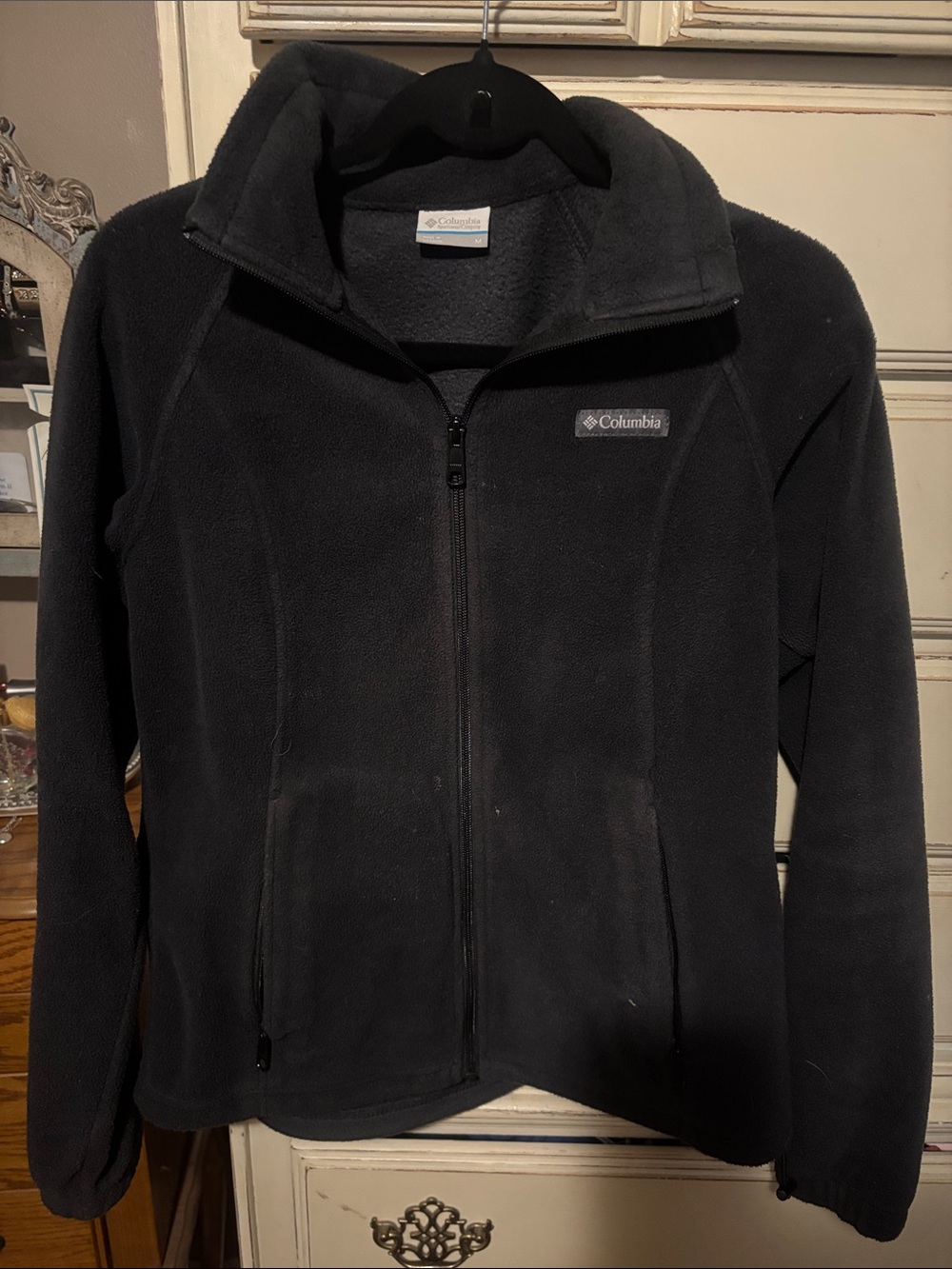 Columbia Women’s Black Full-Zip Fleece Jacket